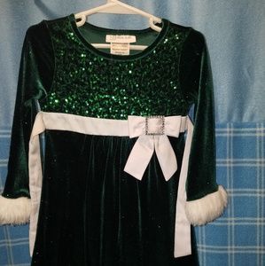 Bonnie Jean 3T Christmas Dress
